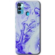 Tecno Spark 7T Cranny Liquid Wall Baskılı Uyumlu Silikon Kılıf