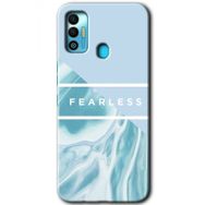 Tecno Spark 7T Fearless Baskılı Uyumlu Silikon Kılıf