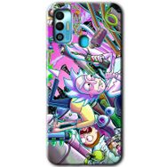 Tecno Spark 7T Graffiti Çizgi Film Baskılı Uyumlu Silikon Kılıf