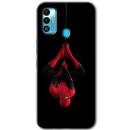 Tecno Spark 7T Örümcek Adam Baskılı Uyumlu Silikon Kılıf