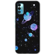 Tecno Spark 7T Samanyolu Galaksi Baskılı Uyumlu Silikon Kılıf