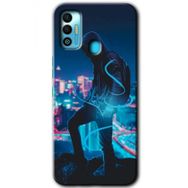 Tecno Spark 7T Spill Boy Baskılı Uyumlu Silikon Kılıf
