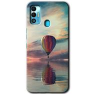 Tecno Spark 7T Zeplin Baskılı Uyumlu Silikon Kılıf