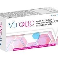 Tedafarma Vifolic 30 Kapsül