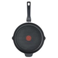 Tefal 26 cm Titanyum 1X XL Force Difüzyon Tabanlı Yuvarlak Izgara Tava