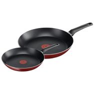Tefal B3119022 Essential Frypans 20 cm + 26 cm Thermo-Spot Teknolojili Tava Seti