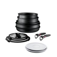 Tefal L3959953 Ingenio Unlimited On 12 Parça Siyah Tencere Seti