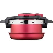 Tefal P47042X Clipso Ingenio 4 lt Kırmızı All in One Düdüklü Tencereli Pişirme Seti