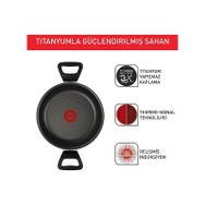 Tefal Titanyum 3X 20 cm Force Sahan