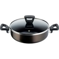 Tefal Titanyum Siyah 26 cm 2x Xl Difüzyon Tabanlı Kısa Tencere
