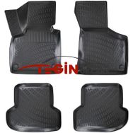 Tegin Audi A3 2004 3D Siyah Havuzlu Paspas