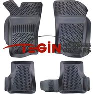 Tegin Fiat Palio 2002-2017 3D Siyah Havuzlu Paspas