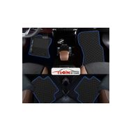 Tegin Honda Civic Euro Hatchback 2001-2003 5 Kapı Siyah Deri Mavi Kenar Paspas