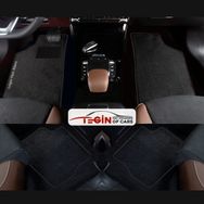 Tegin Honda Civic Fk-fn 2006-2012 Hatchback Aracınıza Özel Prime Siyah Halı Siyah Kenar Halı Paspas