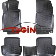 Tegin Mercedes CLA 3D 2016 Siyah Havuzlu Paspas