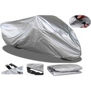 Tegin Salcano Astro 100 Miflonlu Premium 4 Mevsim Koruma Gri Motosiklet Brandası