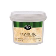 TEK BOYA Renksiz 2.5 lt Tek Su Bazlı Taş Vernik
