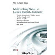 Tek Düzen Hesap Sistemi ve Çözümlü Muhasebe Problemleri - Yunus Kishalı