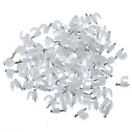 Tek-İş Kroşe No 1 100 Adet Beton Çivili Kablo Tutucu