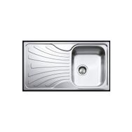 Teka 40109215 Nerissa 50 B Paslanmaz Çelik Tek Gözlü Sol Damlalıklı Eviye