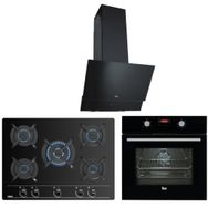 Teka ATV 60 - GBC 75030 KBN - HAK 625 N 3'lü Siyah Ankastre Set