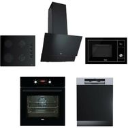 Teka ATV 60 - GBE 64002 - HAK 625 - ML 8200 BIS - DSI 46750 Siyah 5'li Ankastre Set