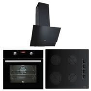 Teka Chef 5 HAK 625 BK - GBE 64002 KBC - ATV 60 Siyah 3'lü Ankastre Set
