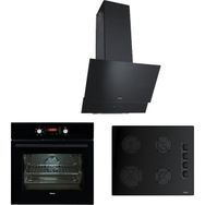 Teka Chef 5 Premium ATV 60 - GBE 64002 - HAK 627 BK Siyah 3'lü Ankastre Set
