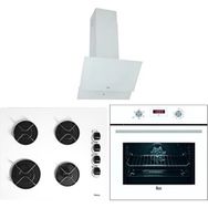 Teka Chef 6 HAK 625 WH - GBE 64002 KBC WH - ATV 60 Beyaz 3'lü Ankastre Set