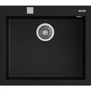 Teka Forsquare 50x40 cm TG Tezgahüstü Siyah Granit Eviye