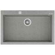Teka Forsquare 72.40 Stone Grey Tek Hazneli Tegranite Eviye