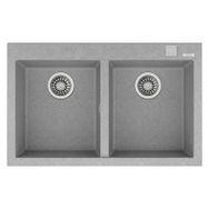 Teka Forsquare 790 TG Stone Grey Renkli Granit Eviye