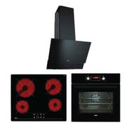Teka HAK 627 BK - TZ 6415 - TVT 60.1 3'lü Siyah Ankastre Set