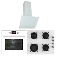Teka HAK 627 - HEL LUX - TVT 60.1 Beyaz 3'lü Ankastre Set