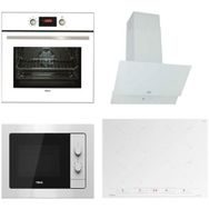 Teka HAK 629 - IZC 64630 - TVT 60 1 - MB 620 Beyaz 4'lü Ankastre Set