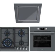 Teka HLB 8400 ST - GZC 64320 XBN ST - DLV 68660 ST Gri 3'lü Ankastre Set