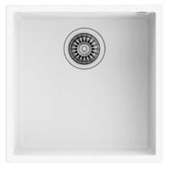 Teka Square 40.40 Artic White Tek Hazneli Tegranite Eviye