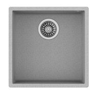 Teka Square 40.40 Tek Hazneli Tegranite Gri Eviye