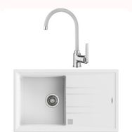 Teka Stone 50 B-TG Beyaz Eviye IN 995 FW Beyaz Batarya Seti