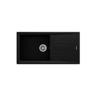 Teka Stone 60 L-TG Tek Hazneli Tegranite Metalik Siyah Eviye
