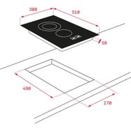 Teka Tbc 32010 Ttc Bk 2 Bölmeli Ankastre Elektrikli Seramik Ocak