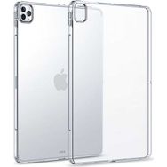 Tekno Grup Apple iPad 12.9 Pro 2020 Darbe Emici Süper Şeffaf Cam Ekran Koruyucu Silikon Cep Telefonu Kılıf