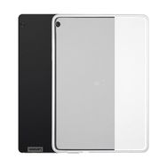 Tekno Grup Lenovo Tab M10 Plus Korumalı Lüx Cam Ekran Koruyucu Şeffaf Silikon Cep Telefonu Kılıf