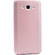 Tekno Grup Samsung Galaxy J5 Mat Premium Rose Silikon Kılıf