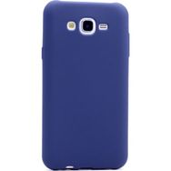 Tekno Grup Samsung Galaxy J7 Mat Premium Lacivert Silikon Kılıf
