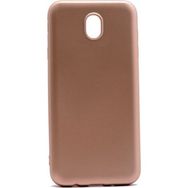 Tekno Grup Samsung Galaxy J7 Pro Mat Premium Gold Silikon Kılıf