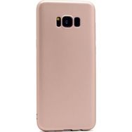 Tekno Grup Samsung Galaxy S8 Mat Premium Gold Silikon Kılıf