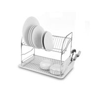 Tekno-Tel 44x27x34.5 cm Dikdörtgen 2 Katlı Metal Tabaklık