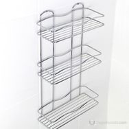 Tekno-Tel BK013 Üç Katlı Banyo Rafı