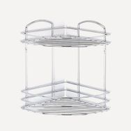 Tekno-Tel BK032 İki Katlı Köşe Rafı